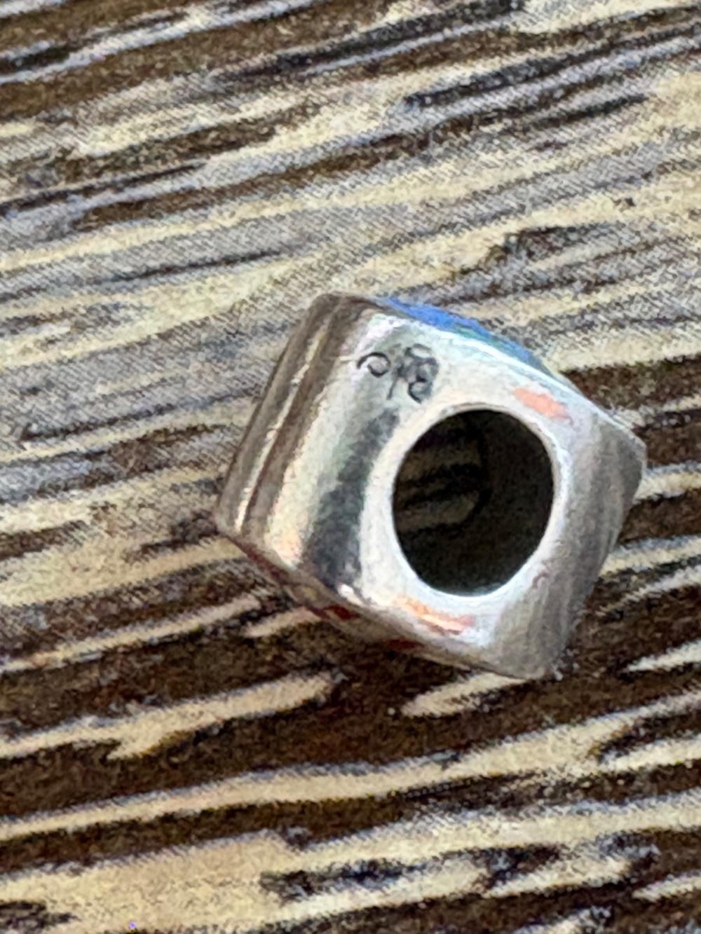 Authentic Pandora Sterling Silver USA Heart Flag Charm - Picture 3 of 7